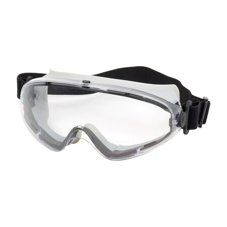 Pip Indirect Vent Goggle with Light Gray Body, Clear Lens and Anti-Scratch / Anti-Fog Coating - 251-80-0020